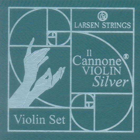 Cuerdas Larsen Il Cannone Silver para violín