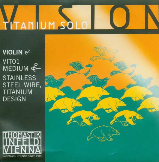 Cordes Thomastik-Infeld Vision Titanium Solo pour violon