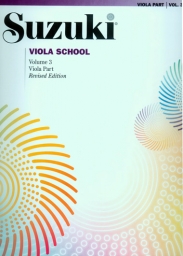 Suzuki Viola School - Volume 3 - Viola Part - Book