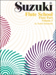 Suzuki Flute School - Volume 5 - Flute Part - Book
