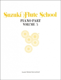 Suzuki Flute School - Volume 5 - Piano Accompaniment - Book
