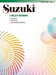 Suzuki Cello School - Volume 4 - Cello Part - Book
