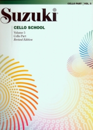 Suzuki Cello School - Volume 5 - Cello Part - Book