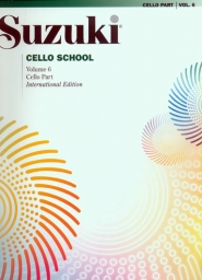Suzuki Cello School - Volume 6 - Cello Part - Book