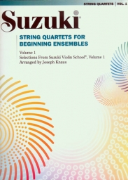 Suzuki - String Quartets for Beginning Ensembles - Volume 1 - Bo