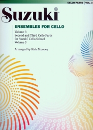 Suzuki - Ensembles for Cello - Volume 3 - Book Suzuki - Ensembles for Cello - Volume 3 - Book