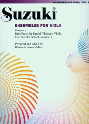 Suzuki - Ensembles for Viola - Volume 1 - Book Suzuki - Ensembles for Viola - Volume 1 - Book
