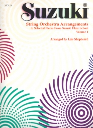 Suzuki - String Orchestra Arrangements - Volume 1 - Violin 1 Par