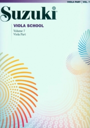 Suzuki Viola School - Volume 7 - Viola Part - Book