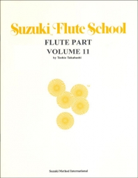 Suzuki Flute School - Volume 11 - Flute Part - Book