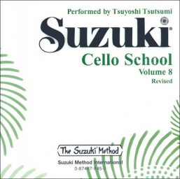 Suzuki Cello School - Volume 8 - CD (Rev. Edition)
