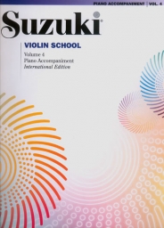 Suzuki Violin School - Volume 4 - Piano Accompaniment - Book