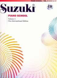 Suzuki Piano School - Volume 4 - Book and CD