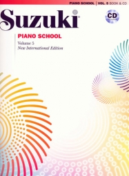 Suzuki Piano School - Volume 5 - Book and CD