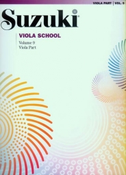 Suzuki Viola School - Volume 9 - Viola Part - Book Suzuki Viola School - Volume 9 - Viola Part - Book