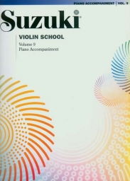 Suzuki Violin School - Volume 9 - Piano Accompaniment - Book