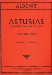 Asturias from Suite Espanola, Op. 47