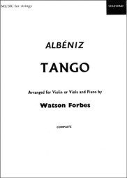 Albeniz - Tango for Violin or Viola  and Piano (OUP)