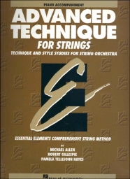 Advanced Technique for Strings (Piano Accompaniment)