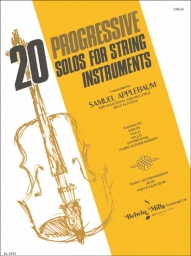 Twenty Progressive Solos for String Instruments Twenty Progressive Solos for String Instruments