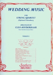 Wedding Music For String Quartet - Violin I