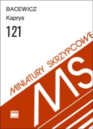 Bacewicz - Caprice (Kaprys) for Violin and Piano (PWM)