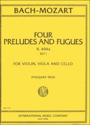 Bach-Mozart - Two Preludes and Fugues, K.404a - Set 1 (INT)