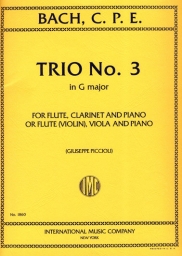Bach C.P.E. - Trio No. 3 in G major (INT)