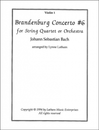 Brandenburg Concerto No. 6 - Parts