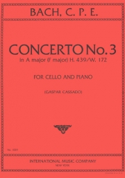 Concerto No.3 en La H439 W172