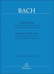 Bach - Viola Concerto in E flat major (BAR) Bach - Viola Concerto in E flat major (BAR)