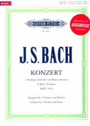 Bach - Concerto for 2 Violins in D minor, BWV 1043 - CD (PET)