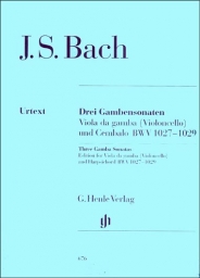 Bach - 3 Sonatas for Viola da Gamba, BWV 1027-1029 (HEN) Bach - 3 Sonatas for Viola da Gamba, BWV 1027-1029 (HEN)