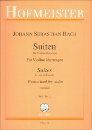 Bach - Suites for Solo Cello Vol. 2 (LEIPZIG)