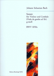 Bach - Sonata in G minor for Violin and Piano, BWV 1030a (BREI)