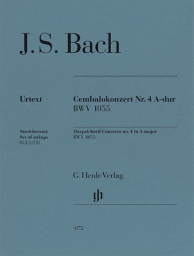 Bach - Harpsichord Concerto No. 4 BWV 1055 (String parts only)