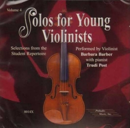 Solos for Young Violinists CD Volume 4