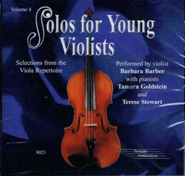Solos for Young Violists CD Volume 4 Solos for Young Violists CD Volume 4