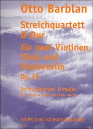 String Quartet in D-major, Op. 19 - Parts