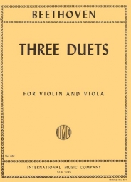Beethoven - Three Duets, Wo 027 for Violin and Viola (INT)