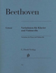 Beethoven - Variations on themes by Handel, Mozart (HEN)
