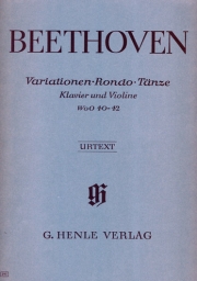 Beethoven - Twelve Variations / Rondo / Six German Dances