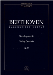 Beethoven - String Quartets Op. 59 - Score (BAR) Beethoven - String Quartets Op. 59 - Score (BAR)