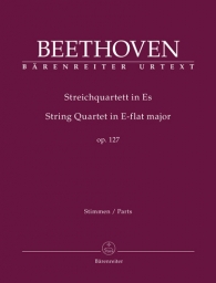 String Quartet in Eb, Op. 127 - Parts