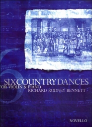 Six Country Dances for Violin and Piano Six Country Dances for Violin and Piano