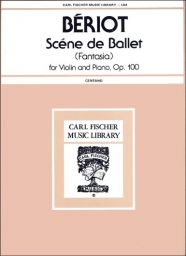 Scène de Ballet (Fantasia) for Violin and Piano Op.100
