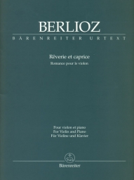 Berlioz - Reverie and Caprice, Romance for Violin & Piano (BAR)