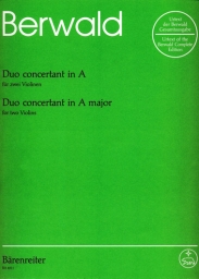 Berwald - Duo Concertante in A major for 2 Violins (BAR)