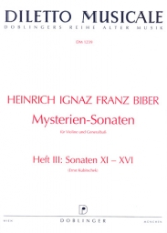 Biber - Mystery Sonatas for Violin and Piano, Vol. 3 (DOB)