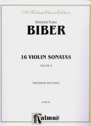 Biber - 16 Violin Sonatas Volume II